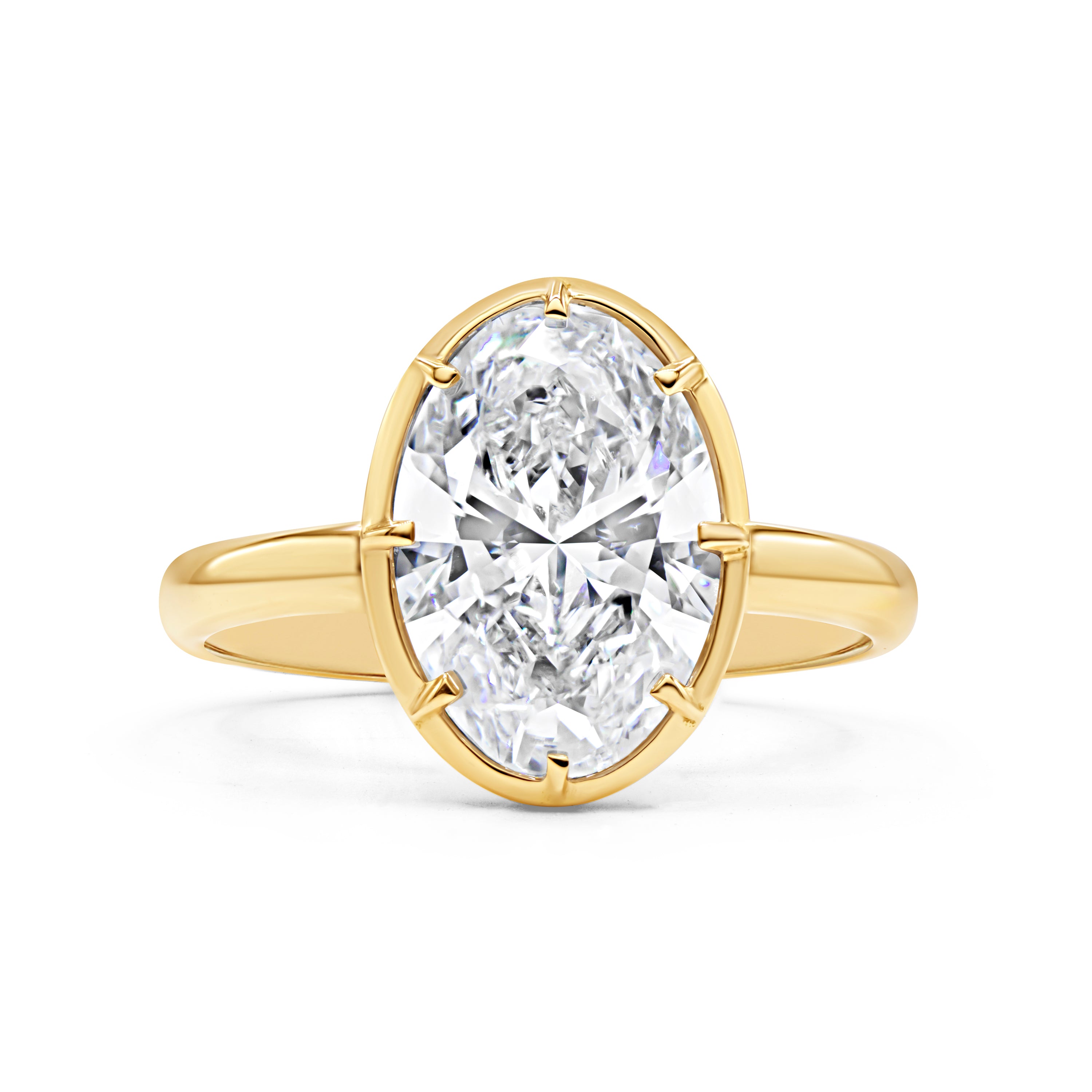 The Bezel with Prongs Ring