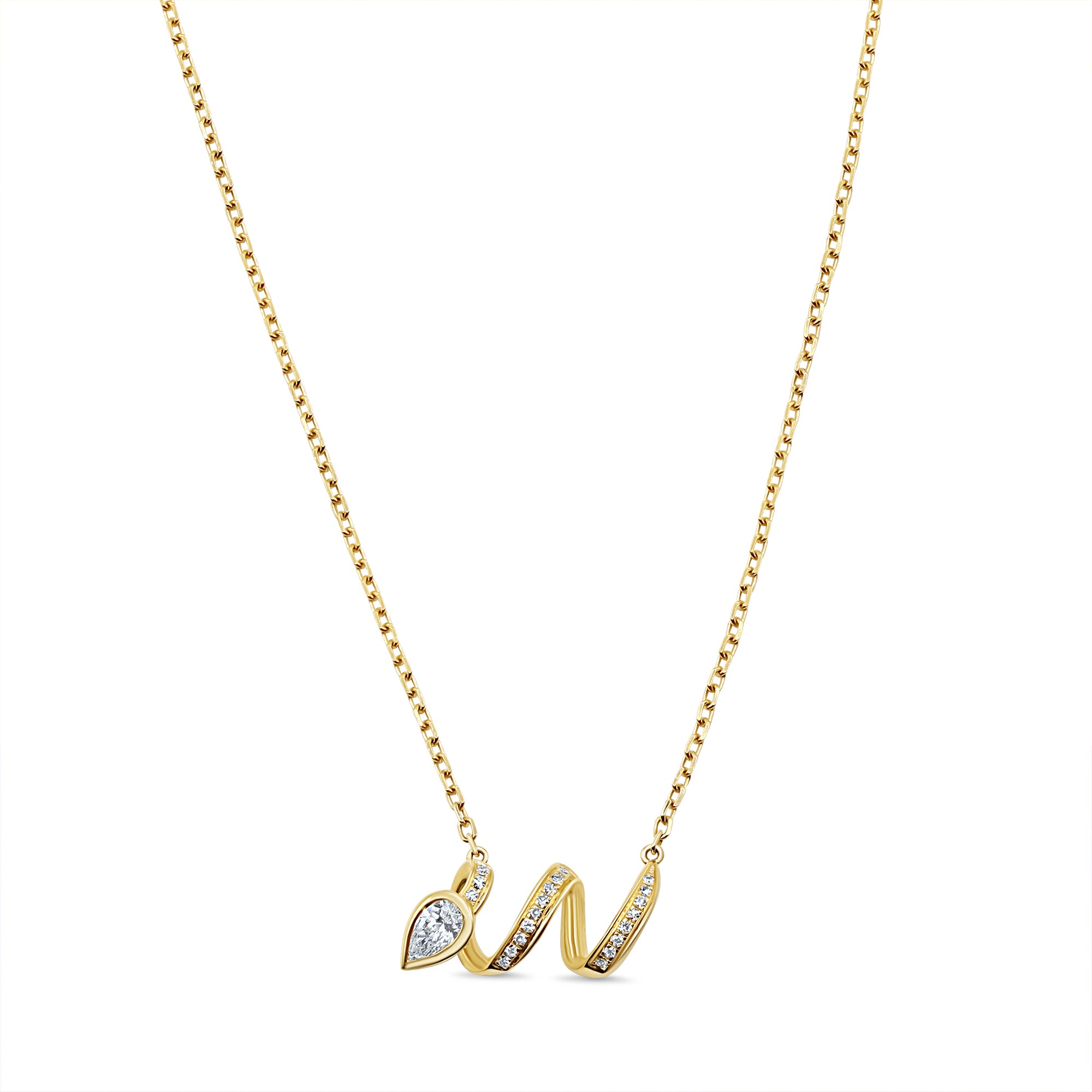 The Diamond Snake Pendant