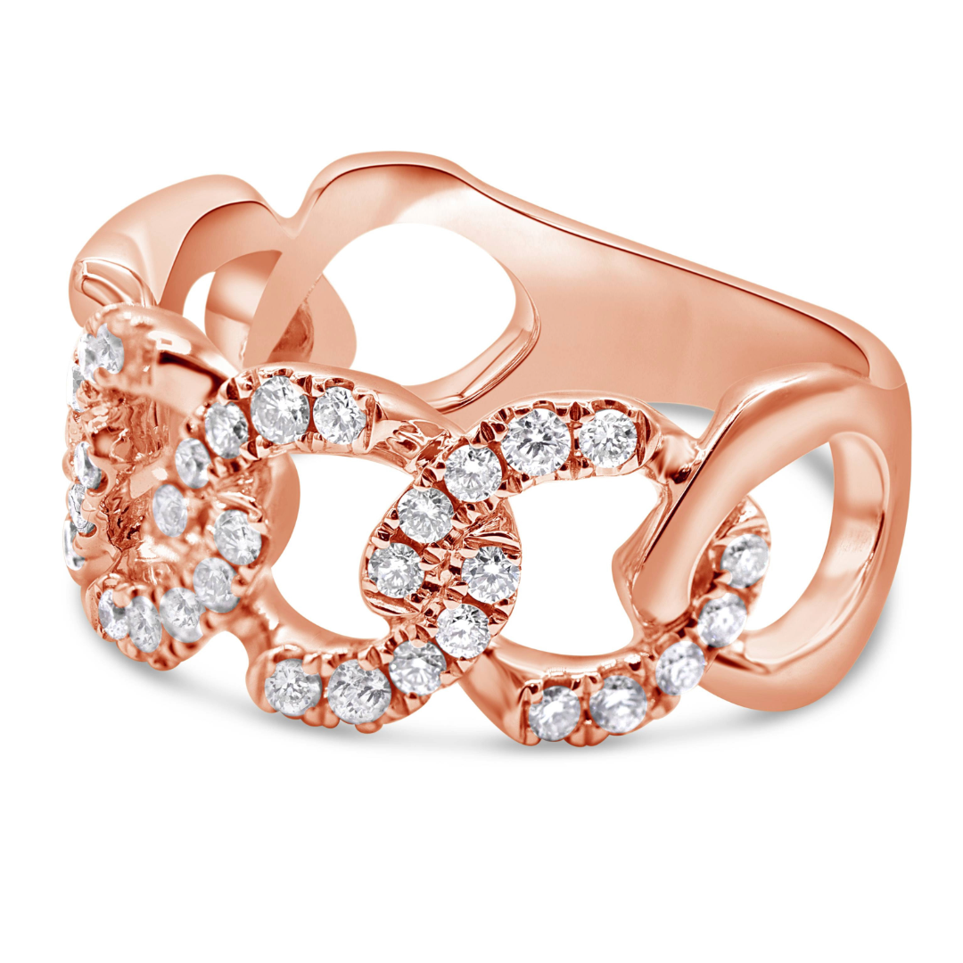 Diamond Chainlink Ring