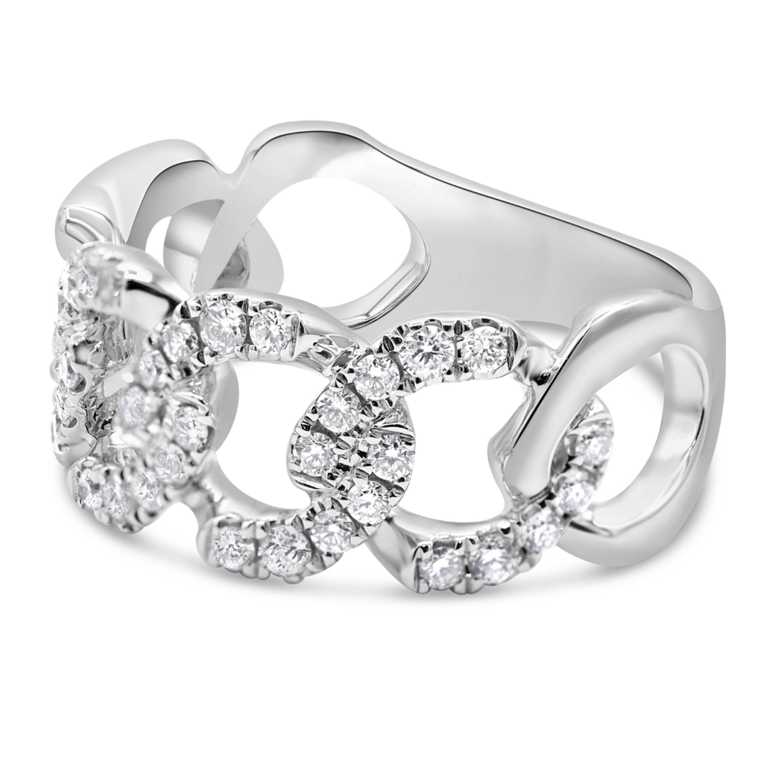 Diamond Chainlink Ring