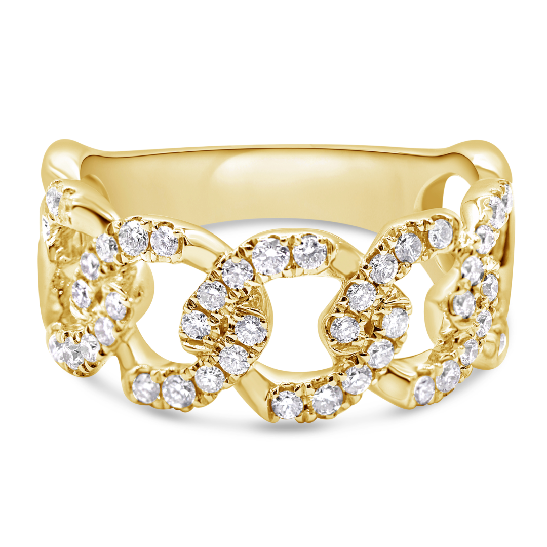 Diamond Chainlink Ring