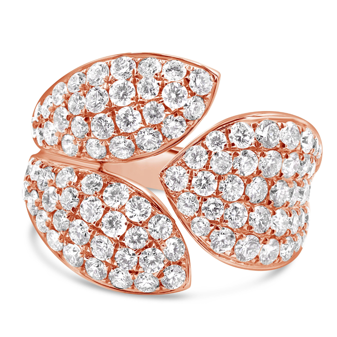 Diamond Petal Ring