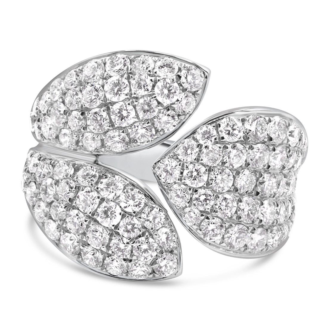 Diamond Petal Ring