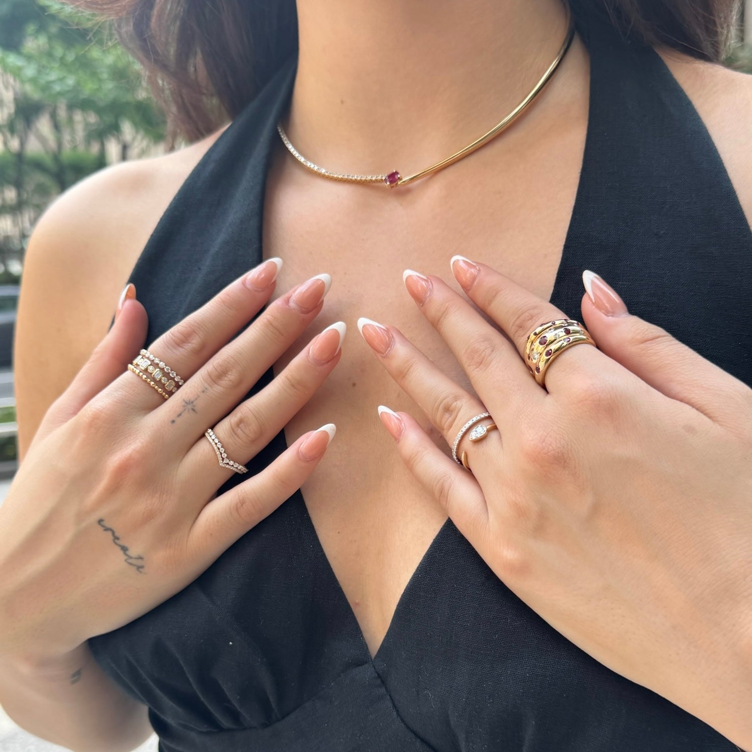 Ruby Inlay Ring