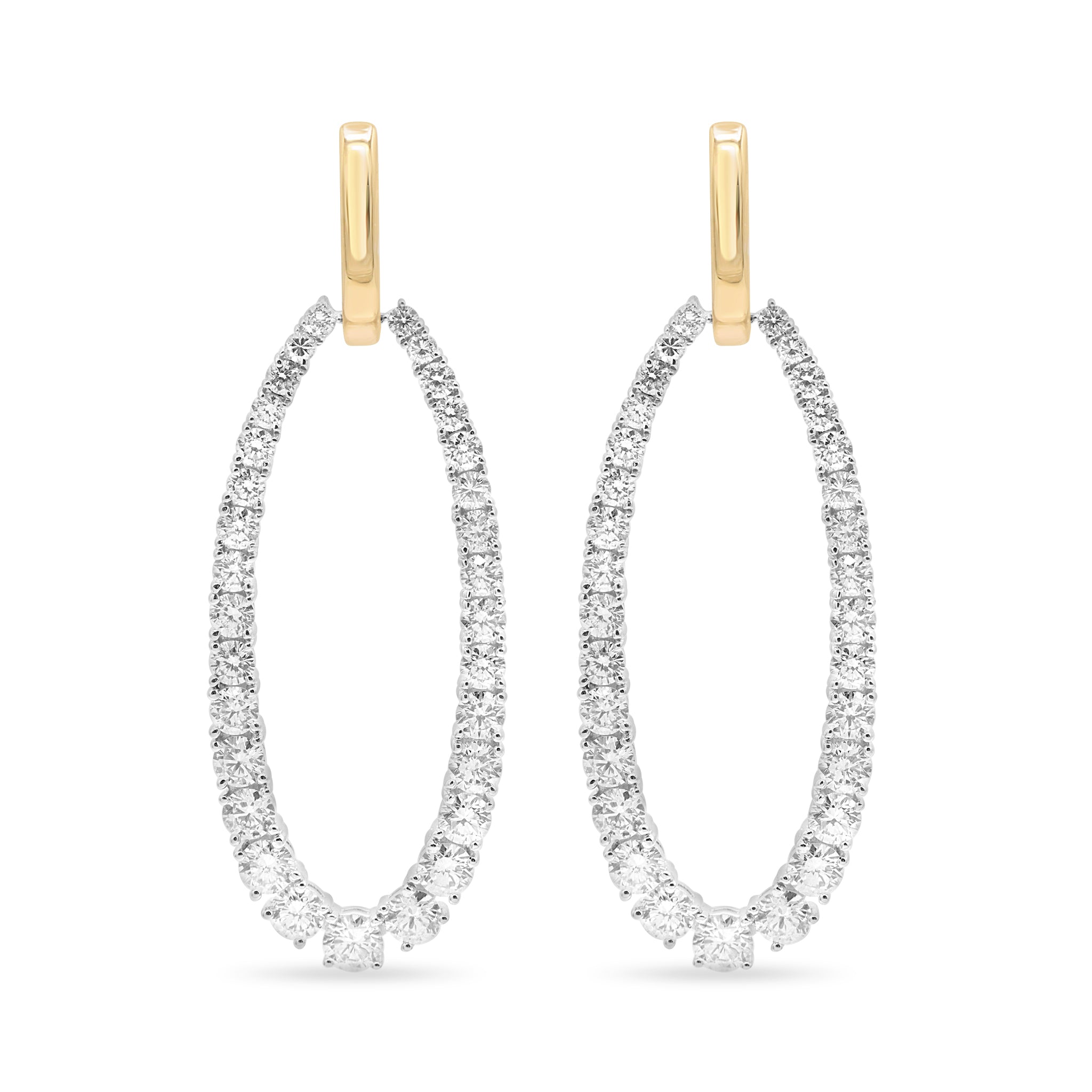 Two-Tone Double Hoop