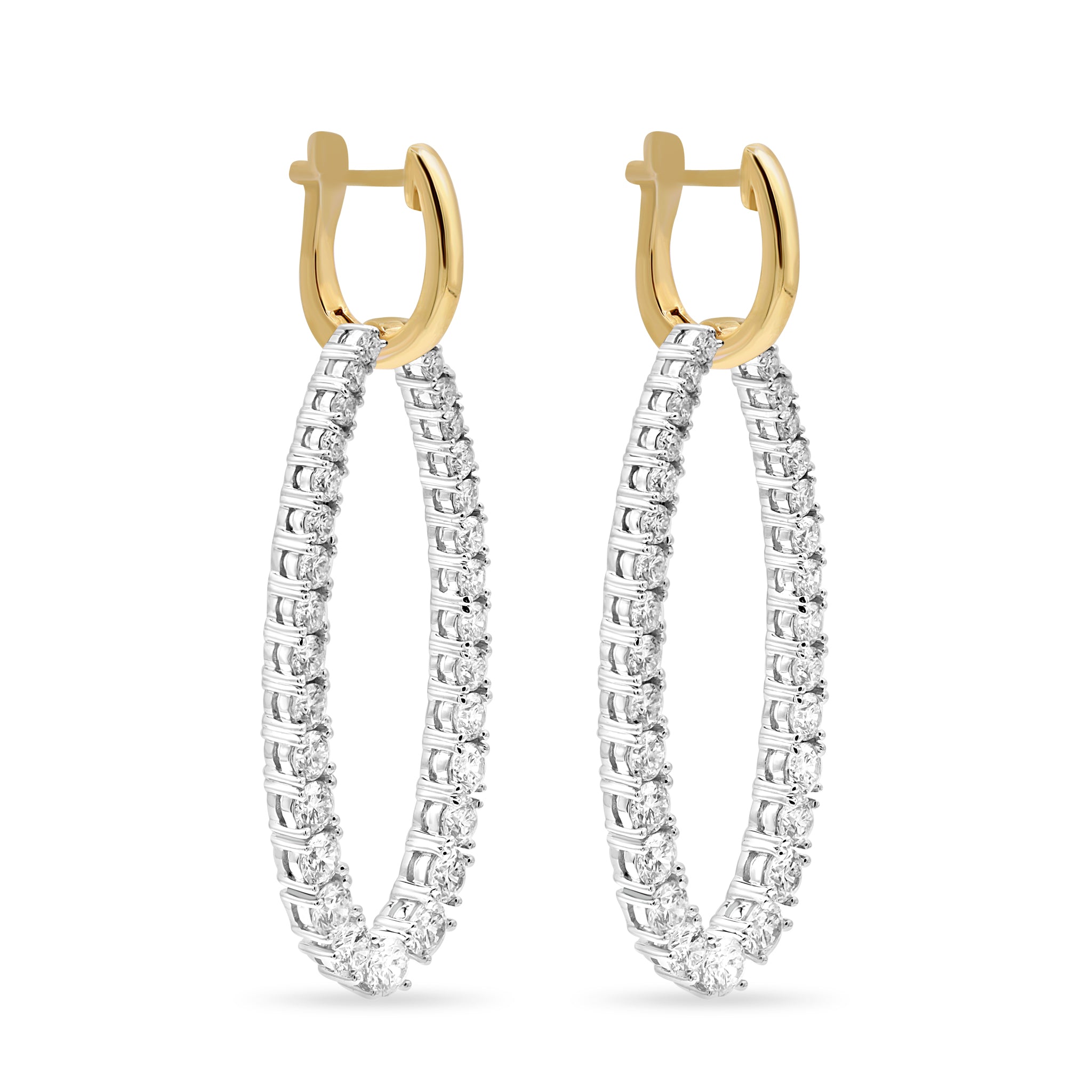 Two-Tone Double Hoop