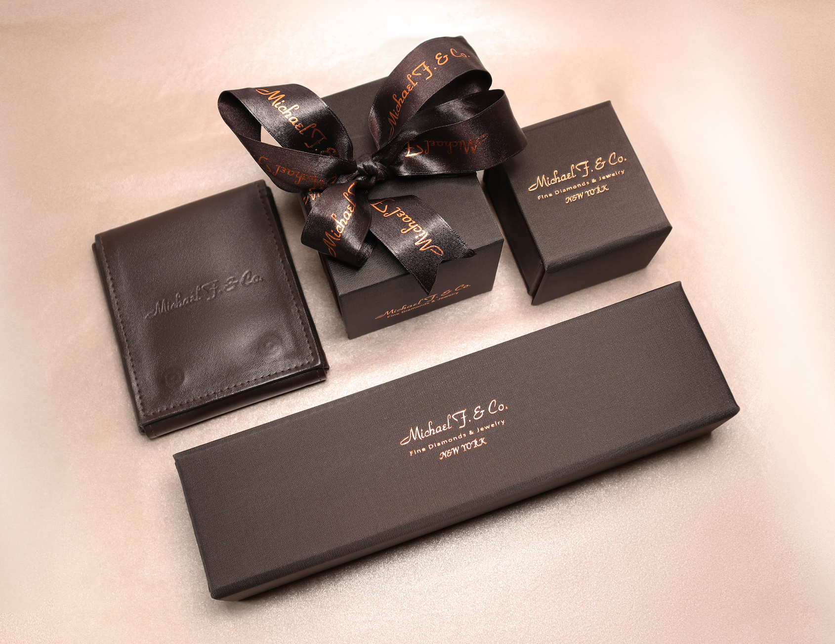 Jewelry boxes from Michael F and Co
