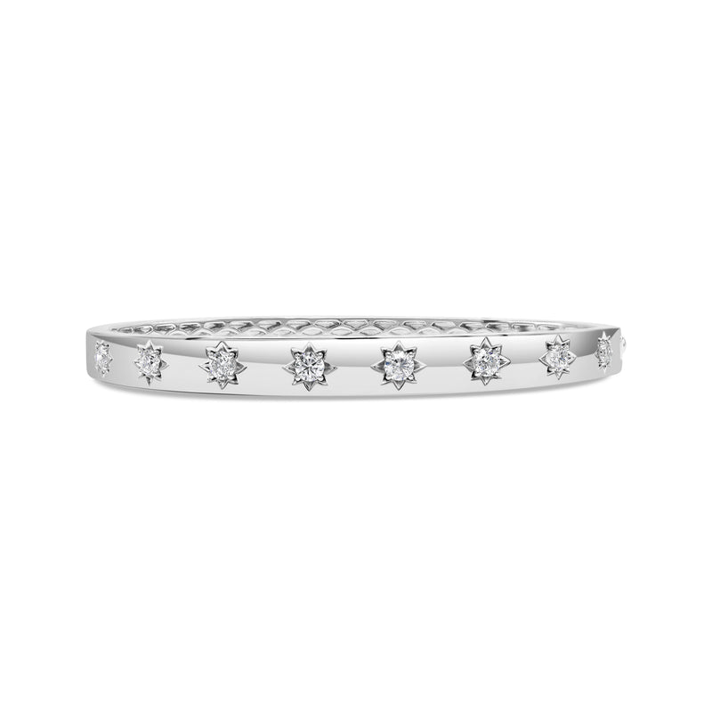 Starburst Diamond Bangle