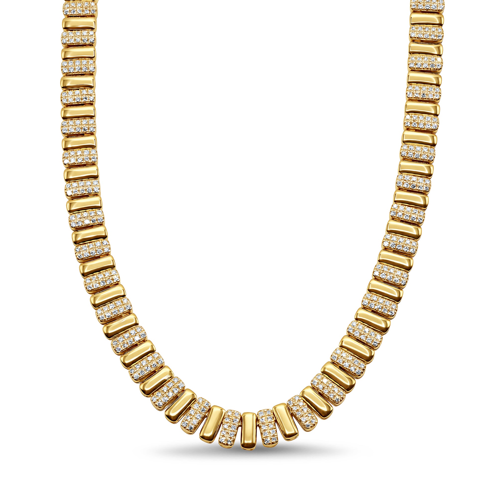 The Aura Pave Diamond Necklace