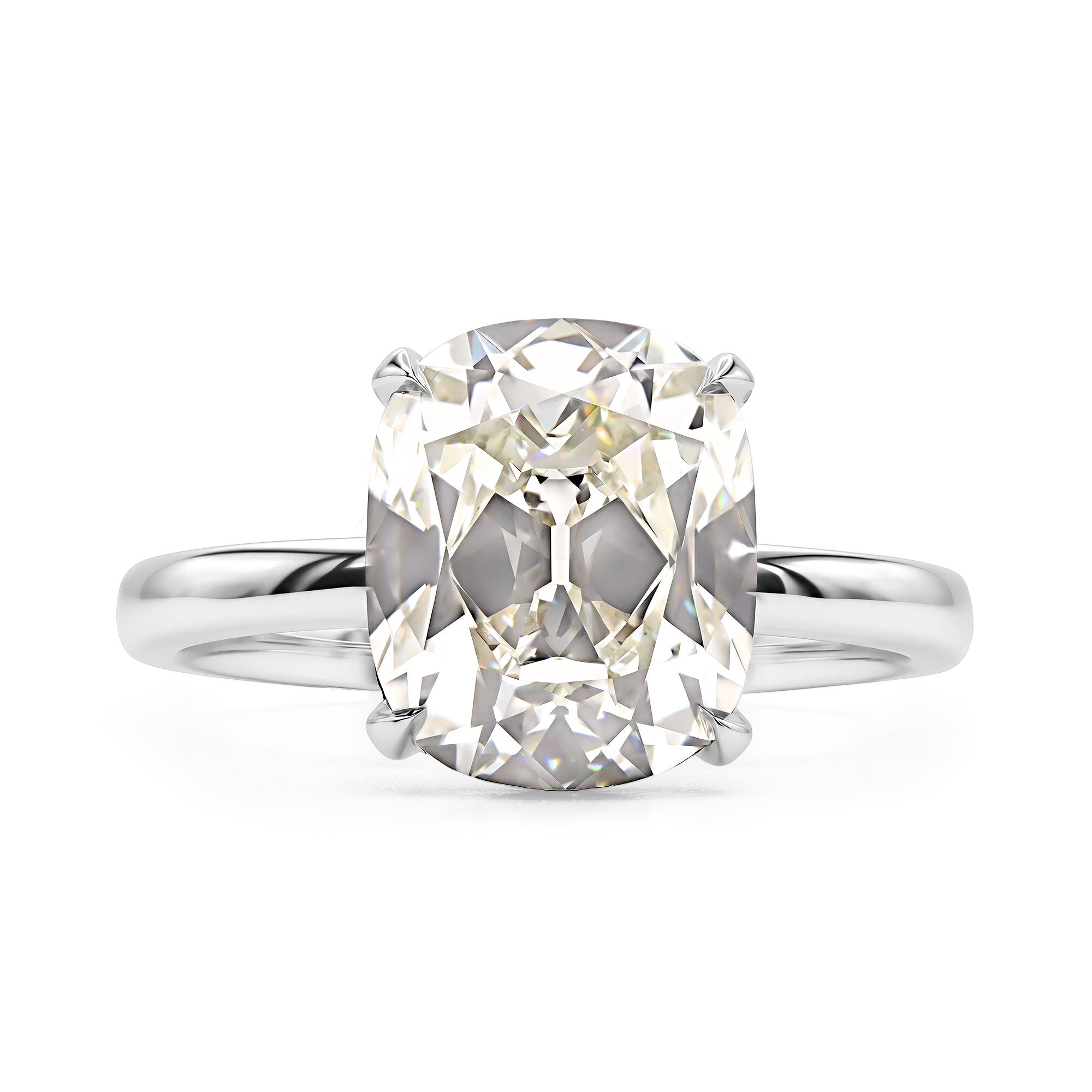 The Antique Cushion Solitaire