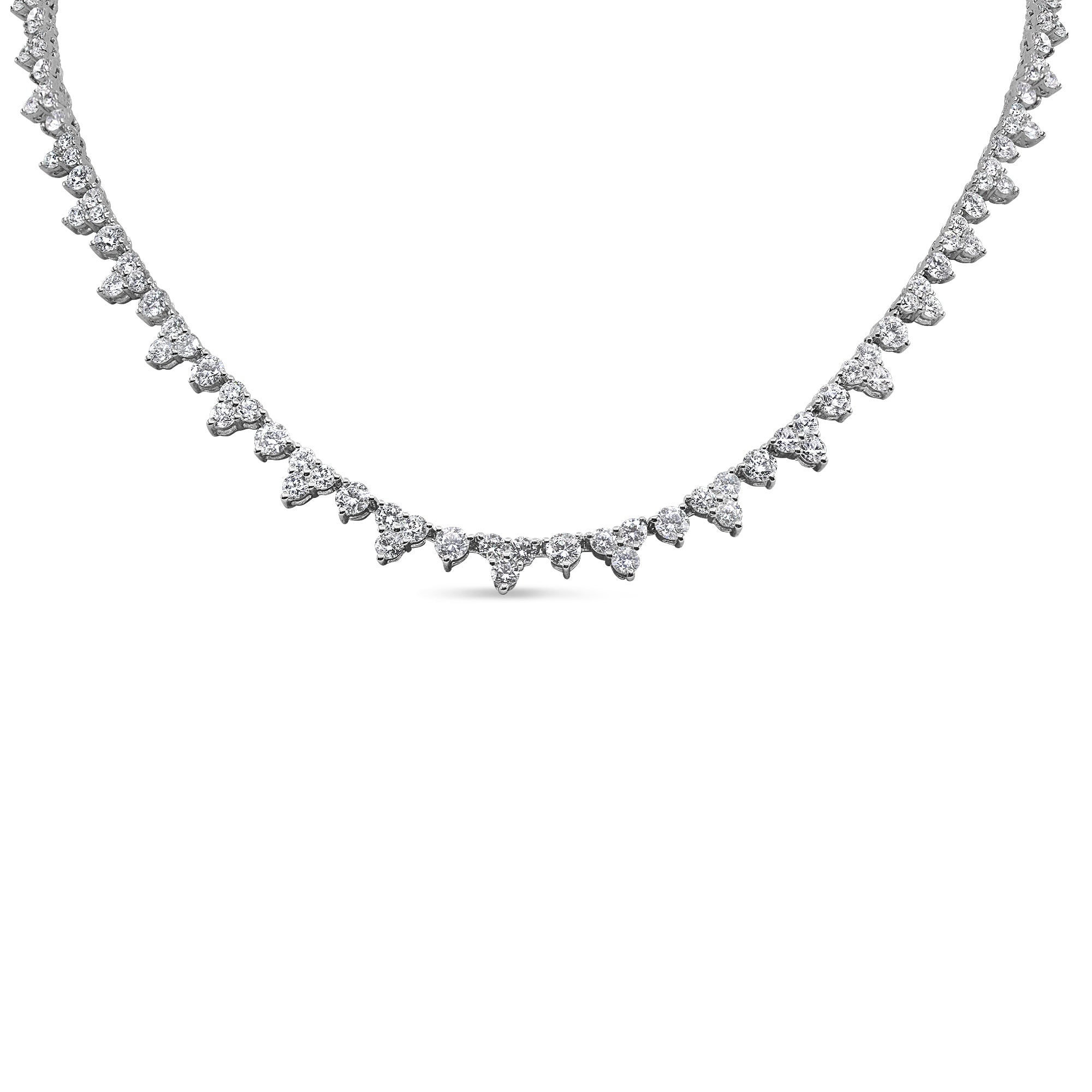 The Trinity Diamond Adjustable Necklace